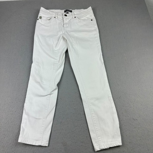 Karl Lagerfeld Denim - Karl Lagerfeld Straight Leg White Women’s Jeans